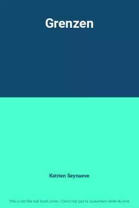 Couverture du produit · Grenzen