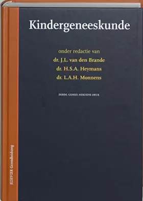 Couverture du produit · Kindergeneeskunde