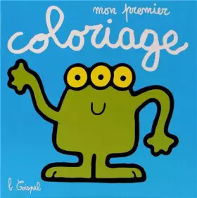 Couverture du produit · Mon premier coloriage: Monstre vert