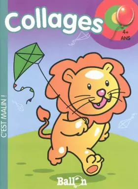 Couverture du produit · Collages (lion) 4+ ans