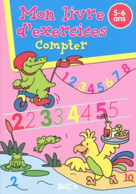 Couverture du produit · Compter: Mon livre d'exercices 5-6 ans