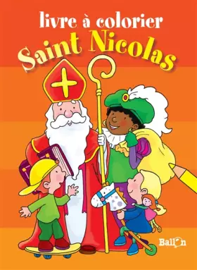 Couverture du produit · Saint Nicolas: Livre à colorier