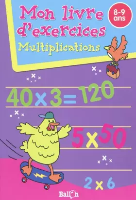 Couverture du produit · Multiplications 8-9 ans