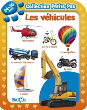 Couverture du produit · PETITS PAS LES VEHICULES 24-36 MOIS