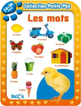 Couverture du produit · Les mots 24-36 mois