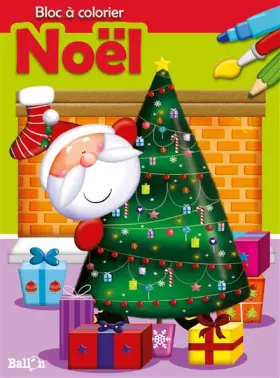 Couverture du produit · Bloc à colorier - Noël