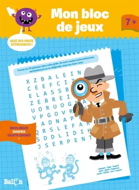 Couverture du produit · Mon bloc de jeux - Dès 7 ans