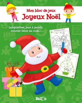 Couverture du produit · Mon bloc de jeux de Noël