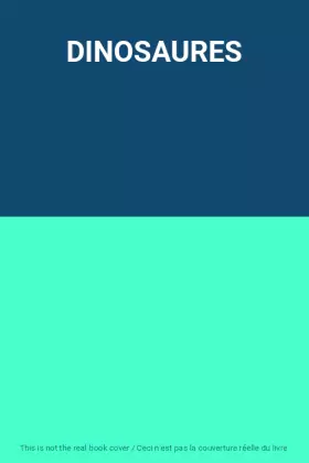 Couverture du produit · DINOSAURES