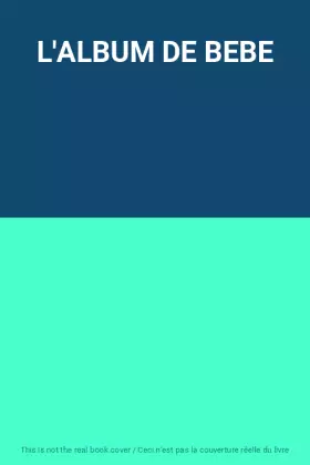 Couverture du produit · L'ALBUM DE BEBE