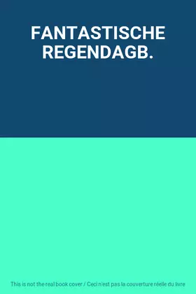 Couverture du produit · FANTASTISCHE REGENDAGB.