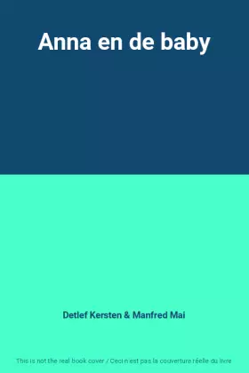 Couverture du produit · Anna en de baby