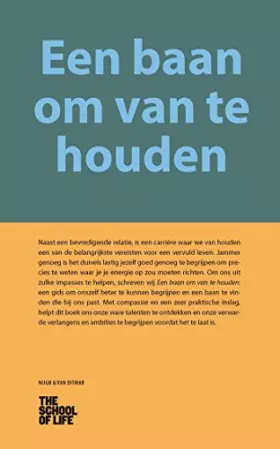 Couverture du produit · Een baan om van te houden