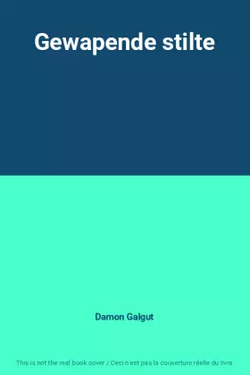 Couverture du produit · Gewapende stilte