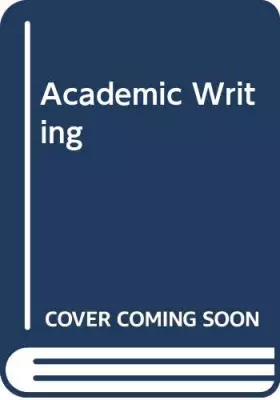Couverture du produit · Academic Writing