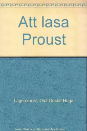 Couverture du produit · Att läsa Proust (Swedish Edition)