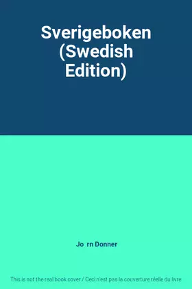 Couverture du produit · Sverigeboken (Swedish Edition)