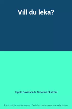 Couverture du produit · Vill du leka?