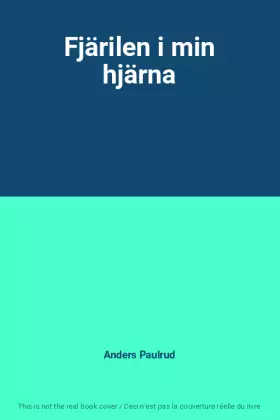 Couverture du produit · Fjärilen i min hjärna