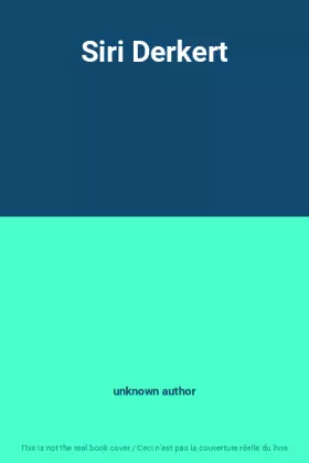 Couverture du produit · Siri Derkert