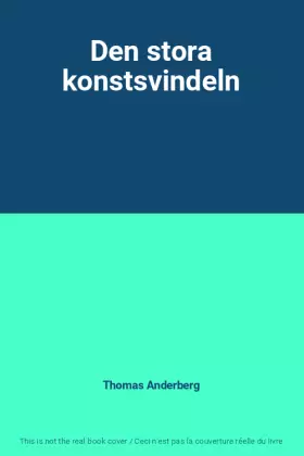 Couverture du produit · Den stora konstsvindeln