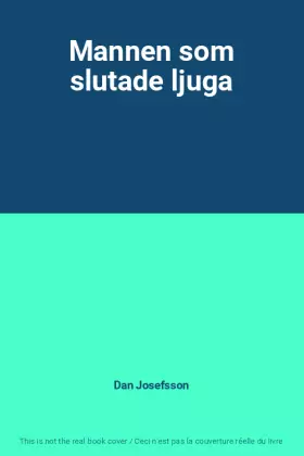 Couverture du produit · Mannen som slutade ljuga