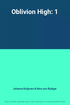 Couverture du produit · Oblivion High: 1
