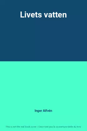 Couverture du produit · Livets vatten