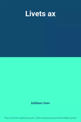 Couverture du produit · Livets ax