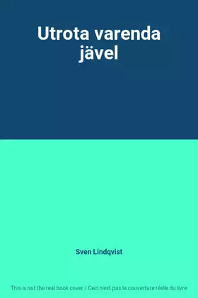 Couverture du produit · Utrota varenda jävel
