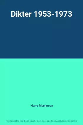 Couverture du produit · Dikter 1953-1973