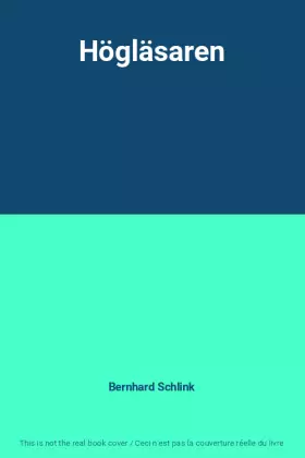Couverture du produit · Högläsaren