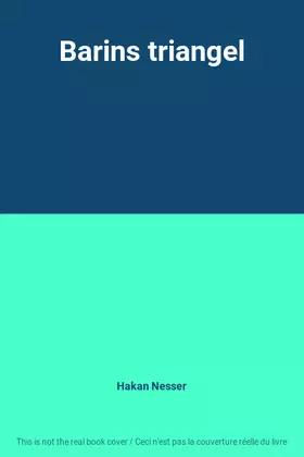 Couverture du produit · Barins triangel