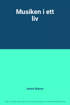 Couverture du produit · Musiken i ett liv