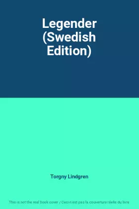 Couverture du produit · Legender (Swedish Edition)