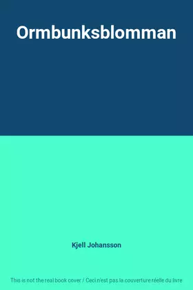 Couverture du produit · Ormbunksblomman