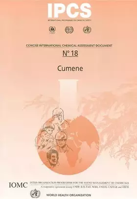 Couverture du produit · Cumene (Concise International Chemical Assessment Documents)