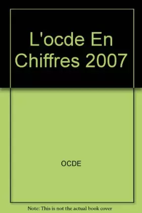 Couverture du produit · L'OCDE en chiffres