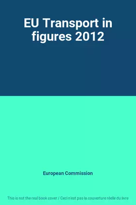 Couverture du produit · EU Transport in figures 2012
