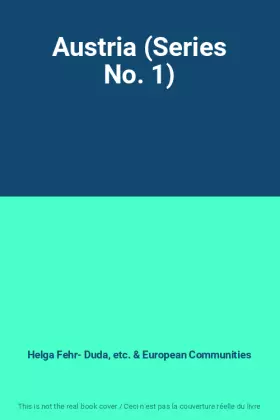 Couverture du produit · Austria (Series No. 1)