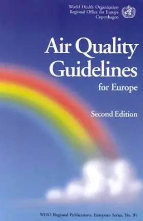 Couverture du produit · Air Quality Guidelines for Europe