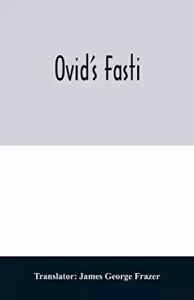 Couverture du produit · Ovid's Fasti
