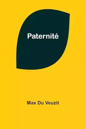 Couverture du produit · Paternité (French Edition)