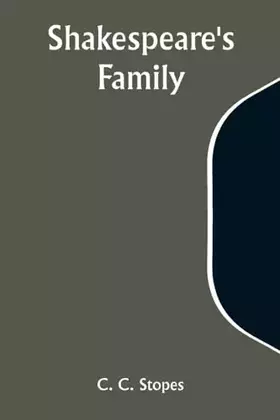Couverture du produit · Shakespeare's family