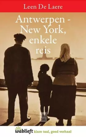 Couverture du produit · Antwerpen-New York, enkele reis