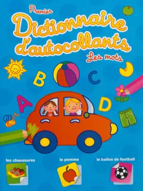 Couverture du produit · Premier dictionnaire d'autocollants les mots