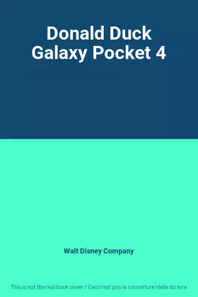 Couverture du produit · Donald Duck Galaxy Pocket 4