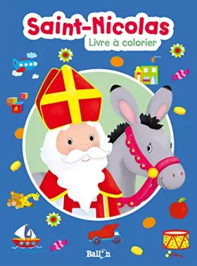 Couverture du produit · Livre à colorier - Saint Nicolas