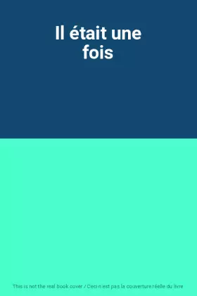Couverture du produit · Il était une fois