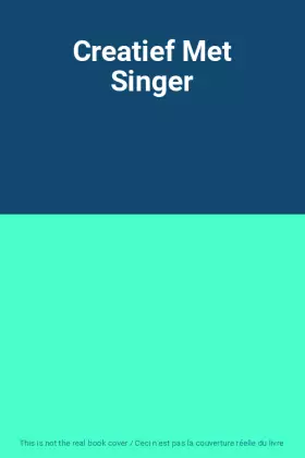 Couverture du produit · Creatief Met Singer